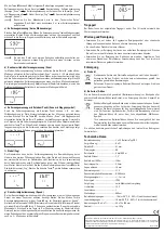 Preview for 2 page of Renkforce 1404049 Operating Instructions Manual