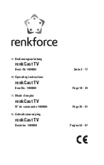 Renkforce 1404804 Operating Instructions Manual preview