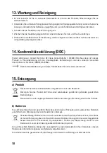 Предварительный просмотр 18 страницы Renkforce 1407499 Operating Instructions Manual