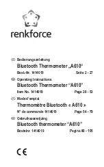 Renkforce 1414019 Operating Instructions Manual предпросмотр