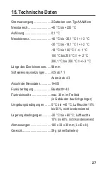 Предварительный просмотр 27 страницы Renkforce 1414019 Operating Instructions Manual