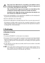 Preview for 71 page of Renkforce 1416078 Operating Instructions Manual