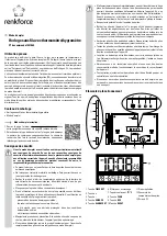 Preview for 7 page of Renkforce 1421069 Operating Instructions Manual