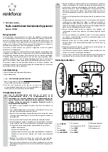 Preview for 10 page of Renkforce 1421069 Operating Instructions Manual