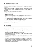 Preview for 45 page of Renkforce 1436576 Operating Instructions Manual