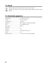 Preview for 52 page of Renkforce 1462243 Operating Instructions Manual