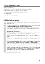 Preview for 5 page of Renkforce 1488542 Operating Instructions Manual