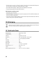 Preview for 20 page of Renkforce 1488543 Operating Instructions Manual