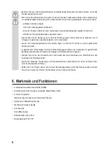 Preview for 6 page of Renkforce 1494841 Operating Instructions Manual