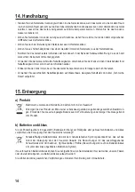 Предварительный просмотр 14 страницы Renkforce 1518777 Operating Instructions Manual