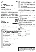 Предварительный просмотр 4 страницы Renkforce 1529594 Operating Instructions