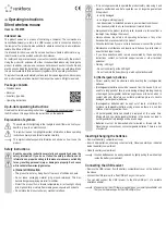 Предварительный просмотр 3 страницы Renkforce 1539795 Operating Instructions