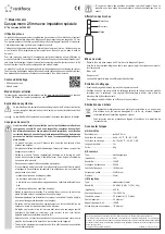 Preview for 3 page of Renkforce 1542903 Operating Instructions