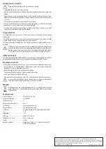 Preview for 4 page of Renkforce 1574788 Operating Instructions Manual