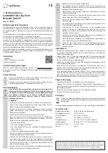 Предварительный просмотр 1 страницы Renkforce 1583213 Operating Instructions