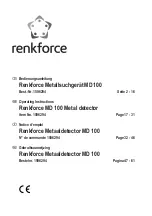 Preview for 1 page of Renkforce 1596294 Operating Instructions Manual