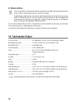 Preview for 16 page of Renkforce 1596294 Operating Instructions Manual