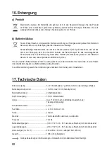 Preview for 22 page of Renkforce 1596296 Operating Instructions Manual