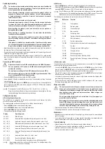 Preview for 5 page of Renkforce 1599538 Operating Instructions Manual