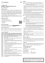 Предварительный просмотр 3 страницы Renkforce 1616188 Operating Instructions