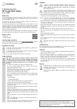 Предварительный просмотр 2 страницы Renkforce 1628896 Operating Instructions