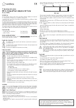 Предварительный просмотр 2 страницы Renkforce 1629554 Operating Instructions