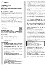 Preview for 1 page of Renkforce 1713212 Operating Instructions Manual