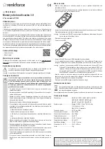 Preview for 3 page of Renkforce 2111255 Operating Instructions