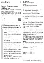 Preview for 1 page of Renkforce 2127238 Operating Instructions