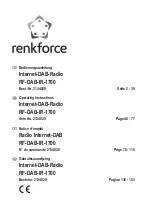 Renkforce 2134020 Operating Instructions Manual preview