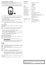 Preview for 4 page of Renkforce 2142413 Operating Instructions Manual