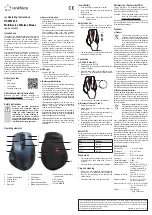 Предварительный просмотр 2 страницы Renkforce 2254842 Operating Instructions