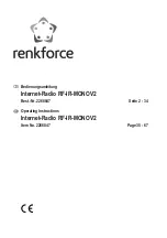 Renkforce 2266847 Operating Instructions Manual preview