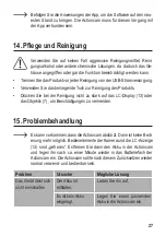 Preview for 27 page of Renkforce 2272308 Operating Instructions Manual