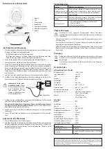 Preview for 2 page of Renkforce 2299809 Operating Instructions