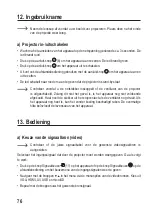 Preview for 76 page of Renkforce 2301166 Operating Instructions Manual