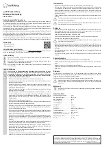 Предварительный просмотр 1 страницы Renkforce 2302374 Operating Instructions