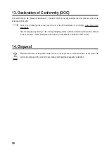 Preview for 26 page of Renkforce 2373345 Operating Instructions Manual