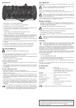 Предварительный просмотр 2 страницы Renkforce 2541577 Operating Instructions Manual