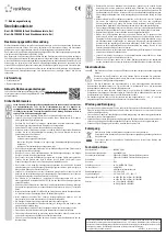 Renkforce 650D-CMB Operating Instructions preview