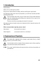 Preview for 21 page of Renkforce 751242 Operating Instructions Manual