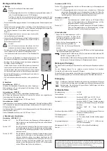 Preview for 2 page of Renkforce 751560 Operating Instructions Manual