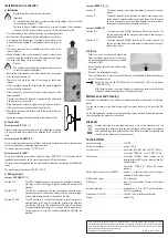 Preview for 4 page of Renkforce 751560 Operating Instructions Manual