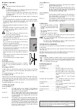 Preview for 8 page of Renkforce 751560 Operating Instructions Manual