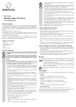 Preview for 5 page of Renkforce 754266 Operating Instructions Manual