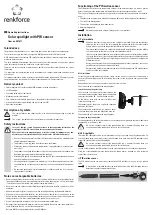 Preview for 3 page of Renkforce 807611 Operating Instructions Manual