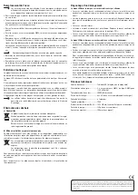 Preview for 6 page of Renkforce 808147 Operating Instructions Manual