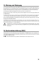 Preview for 33 page of Renkforce 808576 Operating Instructions Manual