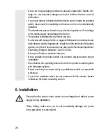 Предварительный просмотр 26 страницы Renkforce AC-239 Operating Instructions Manual