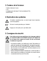 Предварительный просмотр 43 страницы Renkforce AC-239 Operating Instructions Manual